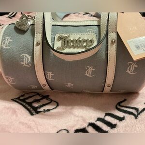 Juicy Couture Denim Queen Of Everything Barrel Crossbody